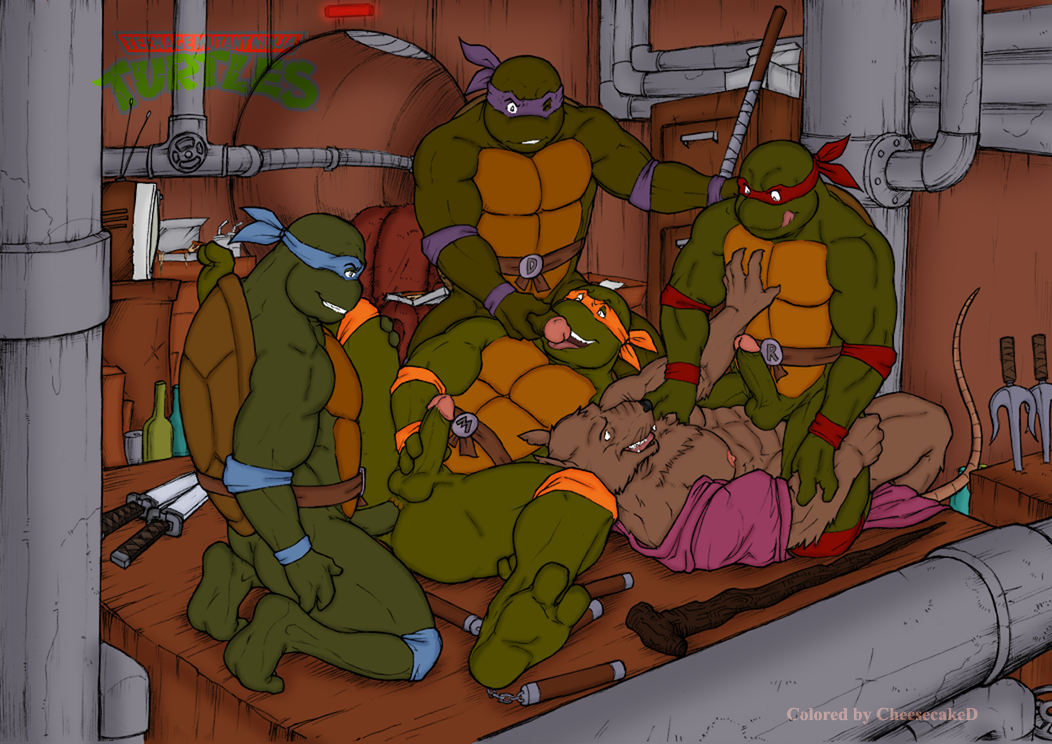 naked ninja turtles teenage mutant Five fucks at freddys e621