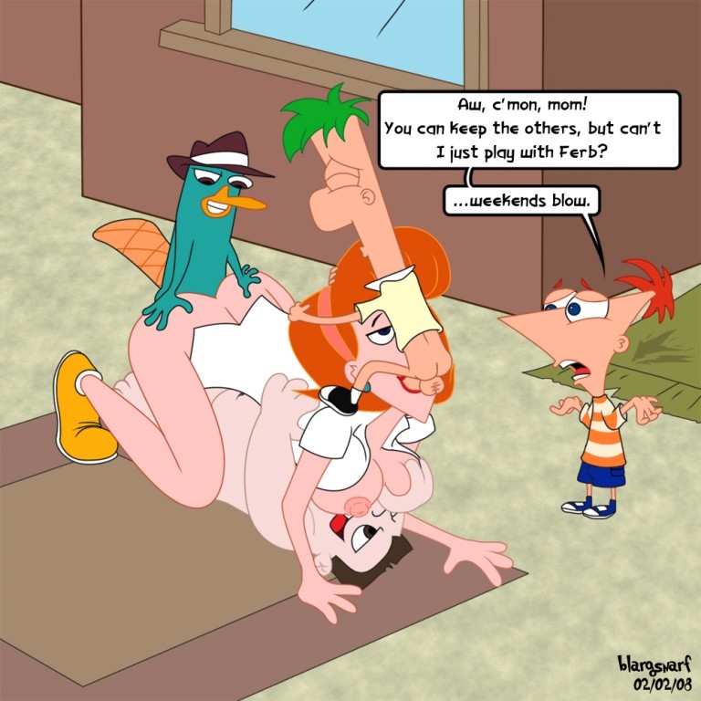 sex candace and phineas ferb Rick and morty butt planet