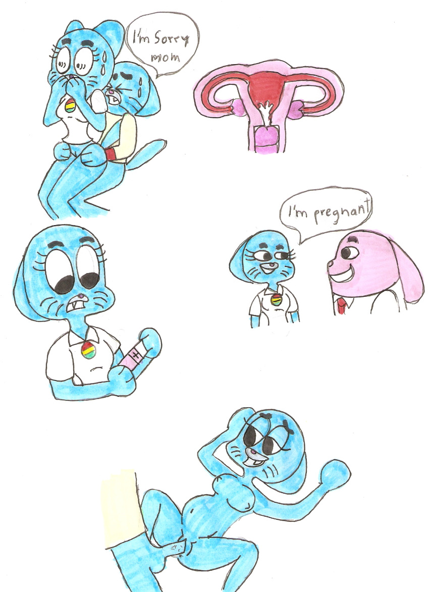 sex the amazing gay gumball of world The girl with sharp teeth comic