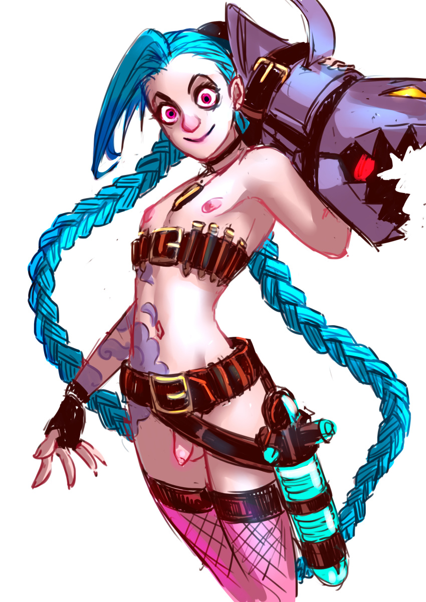 league legends tattoo of jinx Living with a hipstergirl and gamergirl