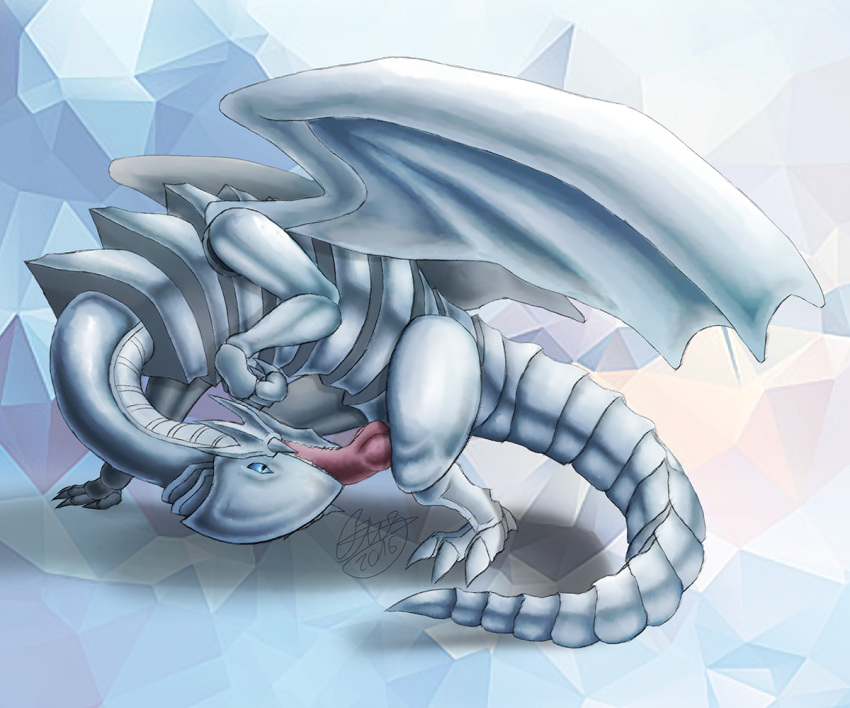 cartoon eyes blue white dragon King of the dead xxx