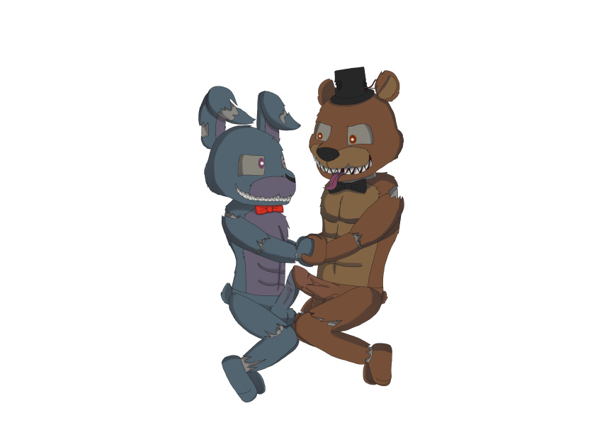 nights five drawings freddy's at marionette Rick and morty a way home