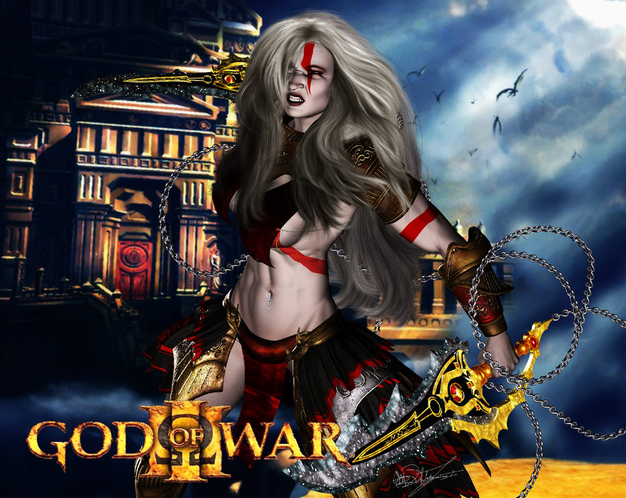 god of athena war 3 Five nights in anime game
