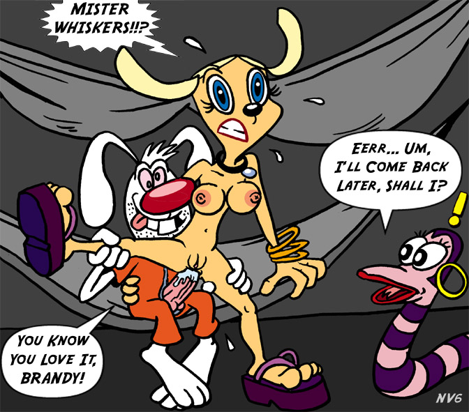 brandy nude and mr whiskers Highschool of the dead television show