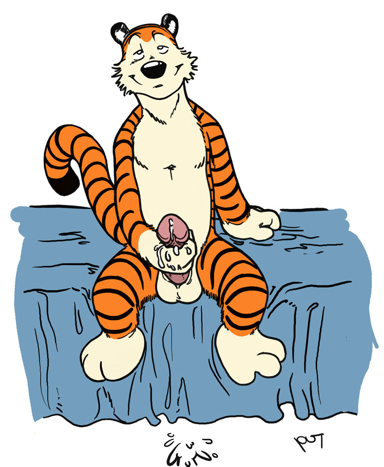 calvin and hobbes Beast **** and raven porn comics